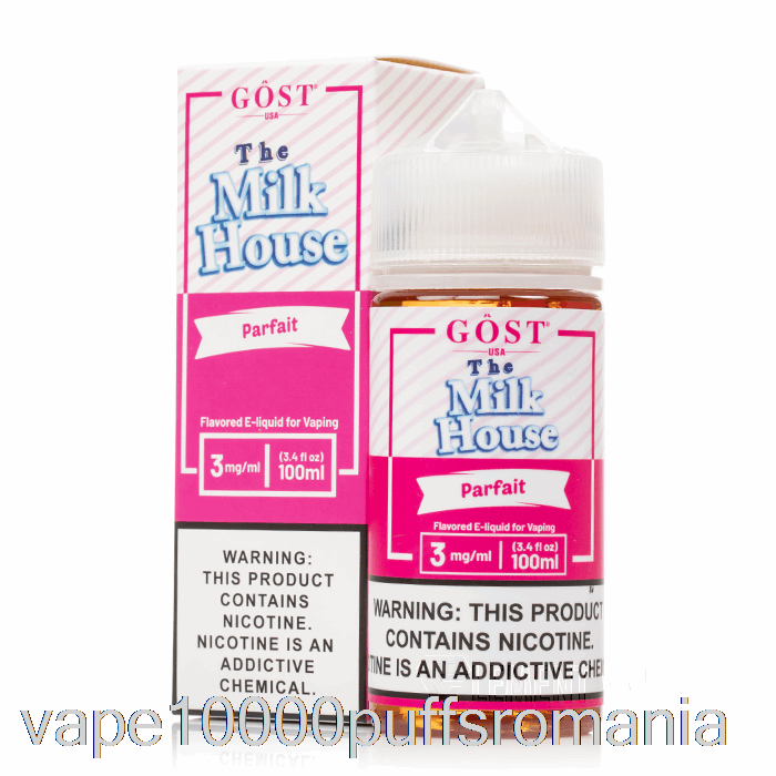 Vape Romania Parfait - The Milk House - Gost Vapor - 100ml 6mg